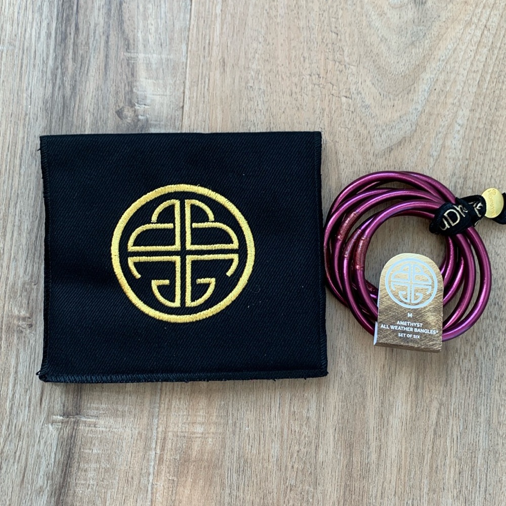 NWT BudhaGirl Bangles - Amethyst